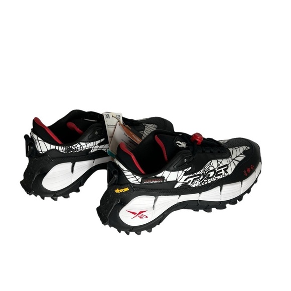 Spyder X Reebok Zig Kinetic 2.5 Edge White/ Core Black Athletic Shoes